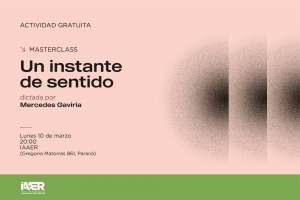 La sonidista y directora de cine Mercedes Gaviria dictará una masterclass en el IAAER