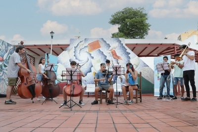 Se realizó el primer ensayo del año de las agrupaciones musicales infanto juveniles