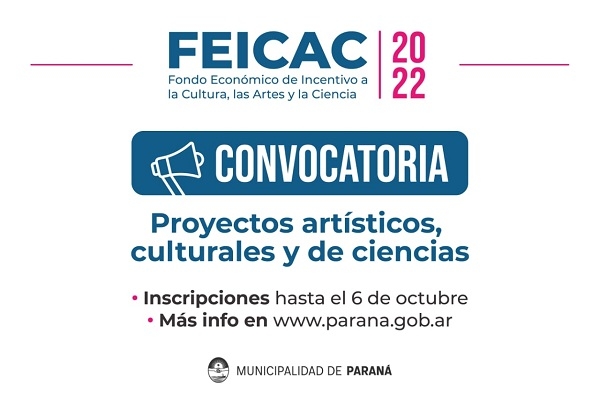 Abren la convocatoria para el FEICAC 2022