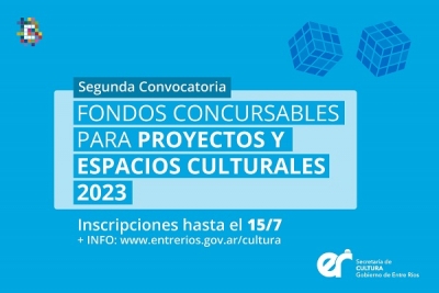 En marcha la segunda edición del Programa Fondos Concursables